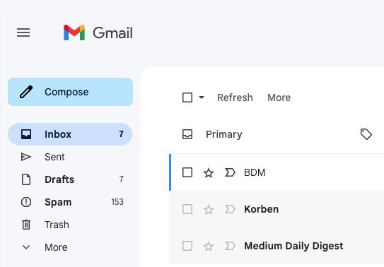 Screenshot of 🟢 PK Gmail Compose Button