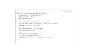 Screenshot of Notion code block beautify