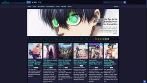 Screenshot of Anime News Network - Reimagined