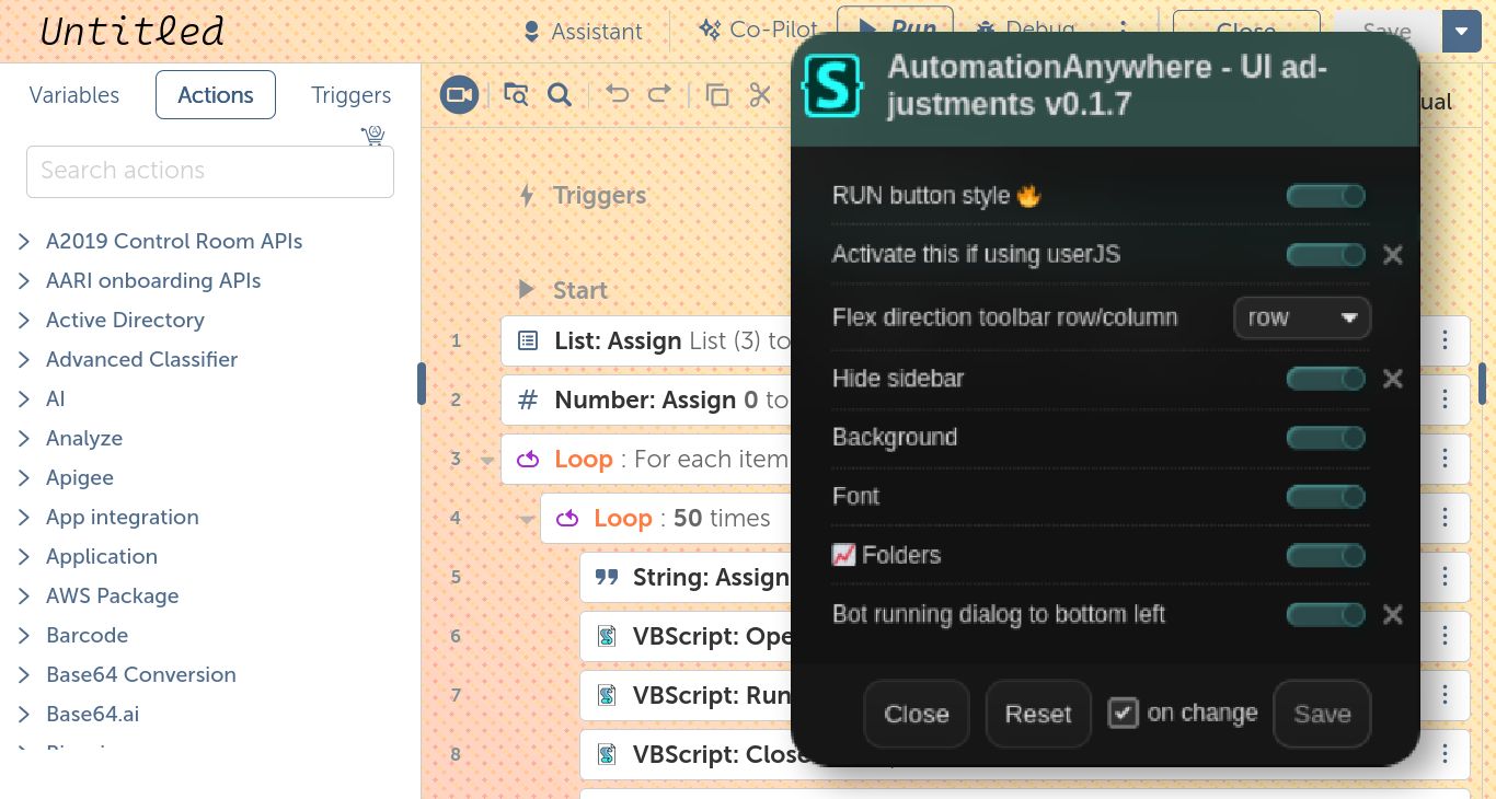 Screenshot of Better AutomationAnywhere