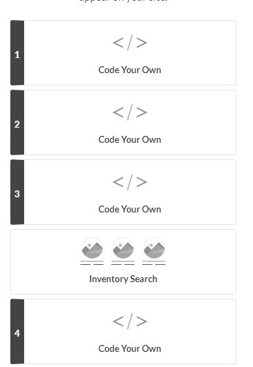 Screenshot of SiteFlex - Number Code your own Sections