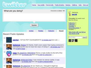 Screenshot of Owler with Twitter logo (+ more tweaks)