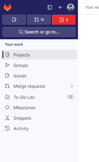 Screenshot of Highlight GitLab to do's