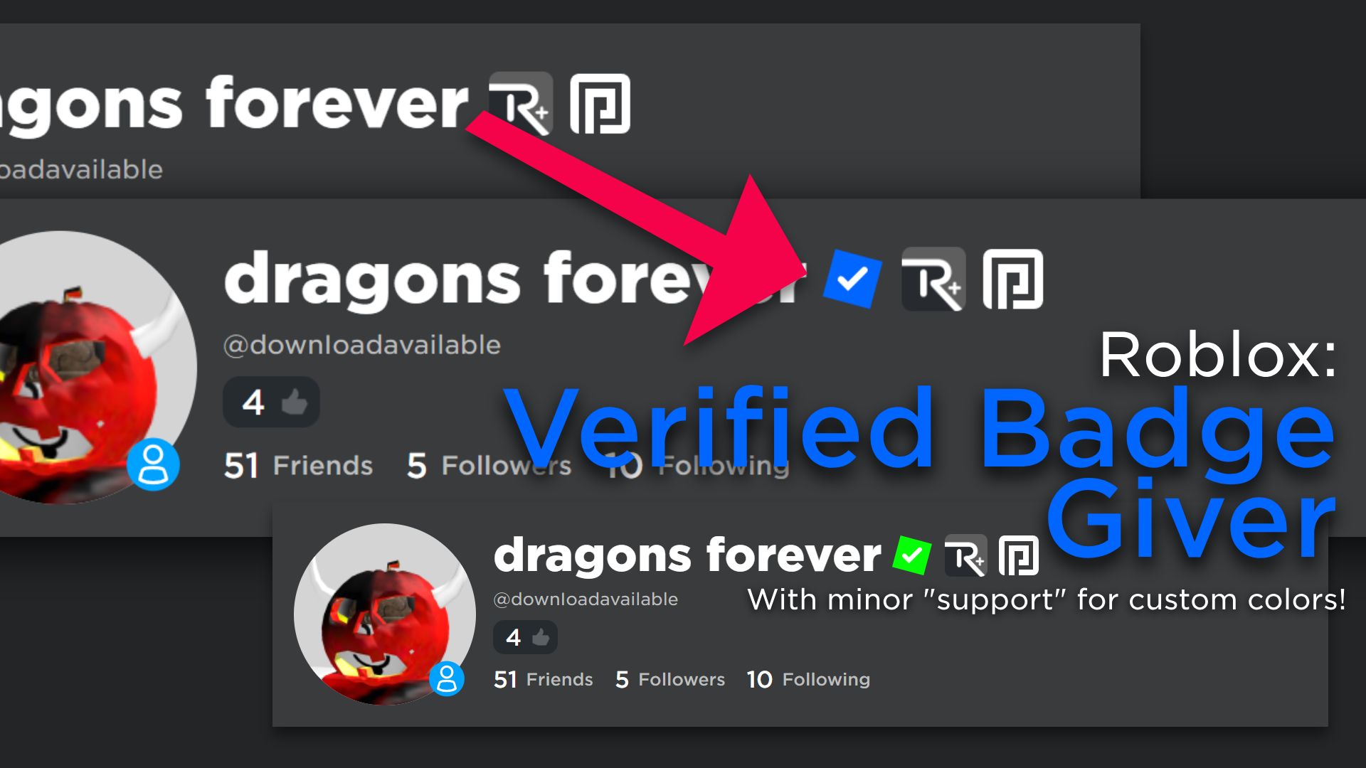 Screenshot of free verified badge (READ INSIDE OR IT WONT WORk)