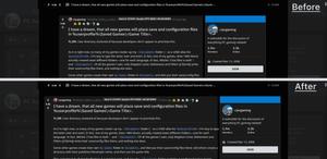 Screenshot of Reddit Extra Wide