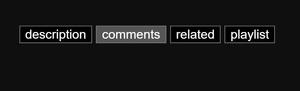 Screenshot of Comments Sidebar for YouTube dark mode