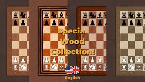 Screenshot of Wood Collection: chessboard