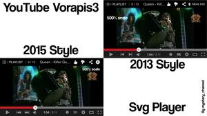 Screenshot of Youtube v3 svg Player