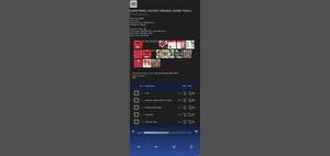 Screenshot of downloads.khinsider Mobile layout