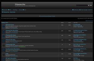 Screenshot of TFGames.site Dark