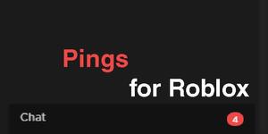 Screenshot of Pings for Roblox