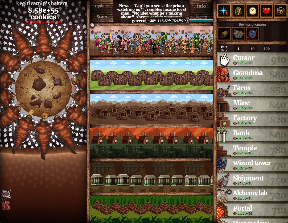 Screenshot of Cookies Enhanced