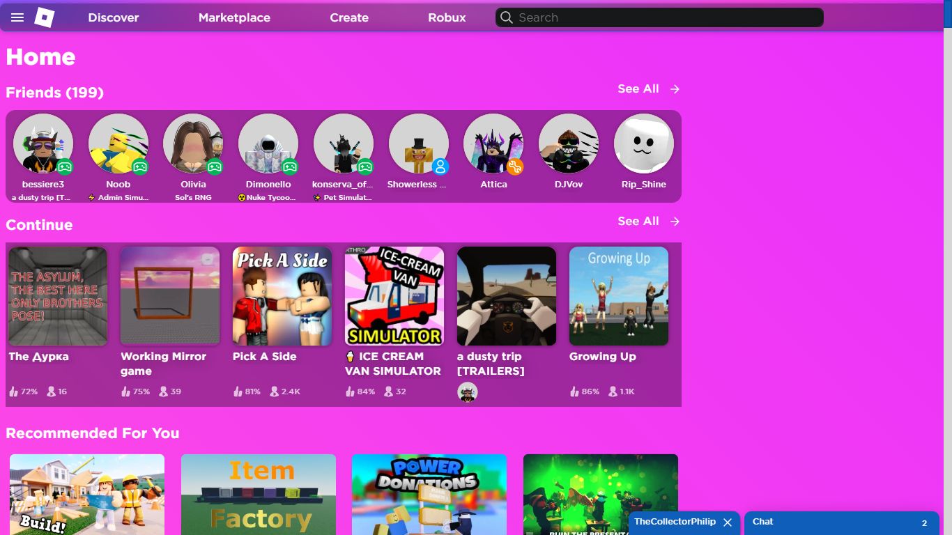 Screenshot of Beta Ui RoAndre For Roblox