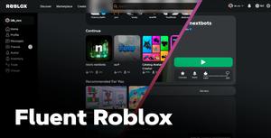 Screenshot of Fluent Roblox