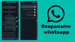 Screenshot of RESPONSIVE whatsapp web
