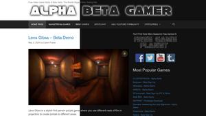 Screenshot of Dark theme for AlphaBetaGamer.com