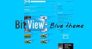 Screenshot of Bitview blue mode (W.I.P)