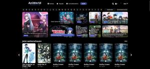 Screenshot of aniworld - dark theme
