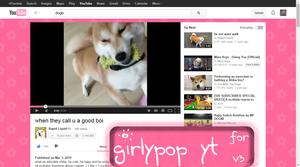 Screenshot of Girlypop YouTube