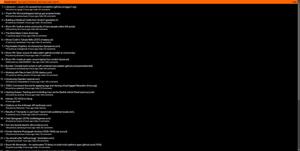 Screenshot of Hacker News Dark