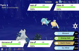 Screenshot of Pokemon SwSh Layout