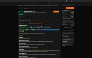 Screenshot of spigotmc.org dark & simple