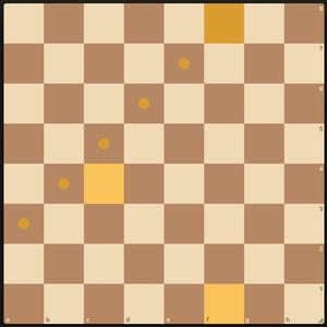 Screenshot of Lichess - Blindfold Lv. 4