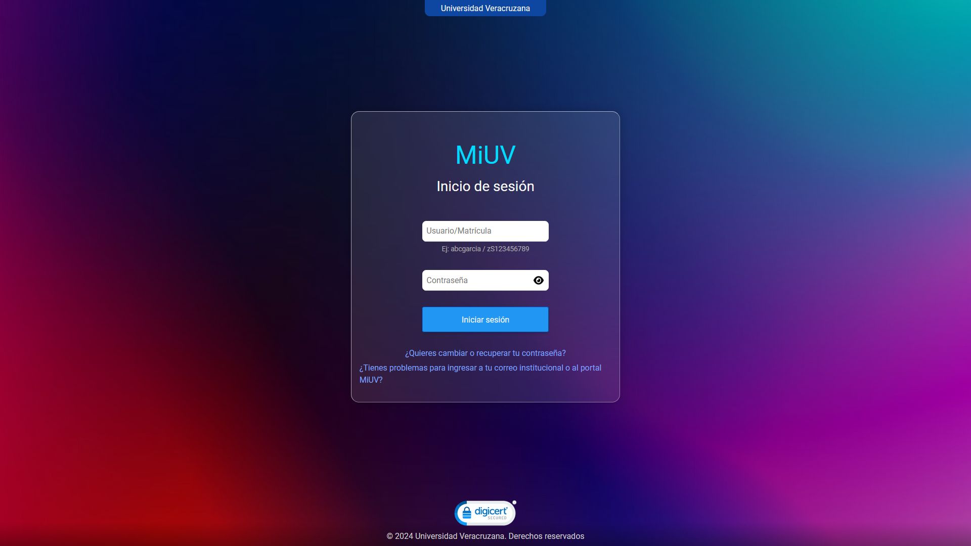 Screenshot of MiUV - Theme