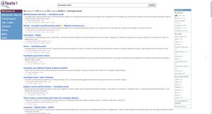 Screenshot of eTools.ch Modern Theme
