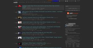 Screenshot of old reddit night clean