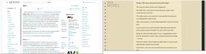 Screenshot of Edited Webnovel and Wikipedia Styles