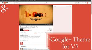 Screenshot of G+ YT