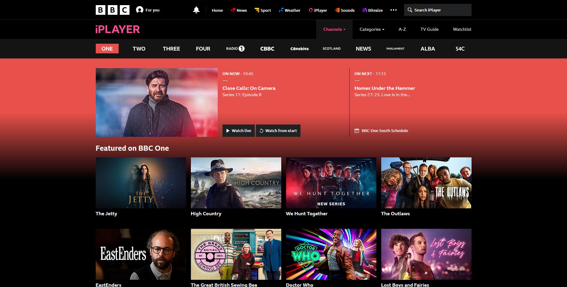 Screenshot of Channel Backgrounds for iPlayer