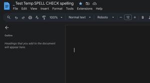 Screenshot of Google Docs Word - dark mode invert all