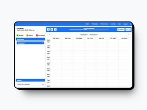 Screenshot of University of Sydney Timetable