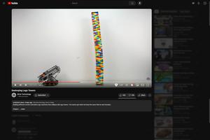 Screenshot of YouTube Focus