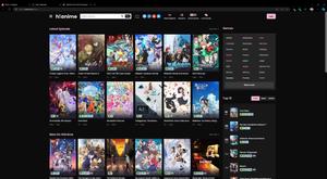Screenshot of hianime darker and cleaner