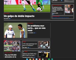 Screenshot of www.marca.com