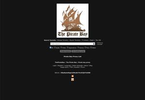 Screenshot of Pirate Bay Dark