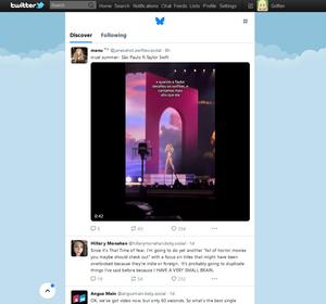 Screenshot of 2011 Twitter for Bluesky