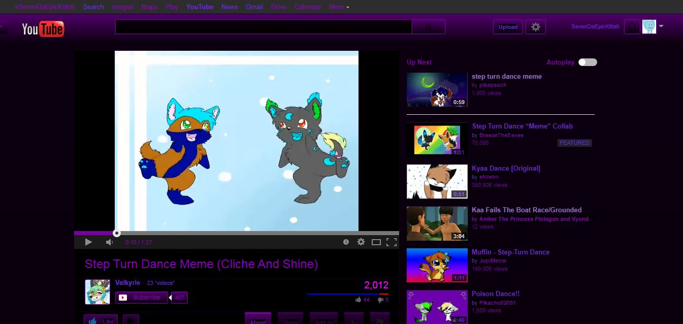 Screenshot of Fixed Purple Youtube by AcousticMarshmallow