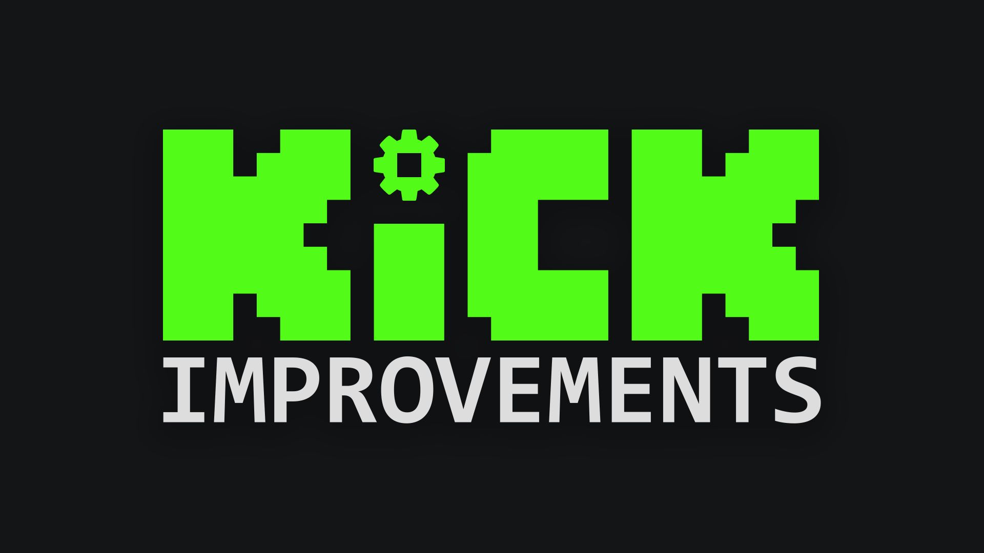 Screenshot of Kick improvements