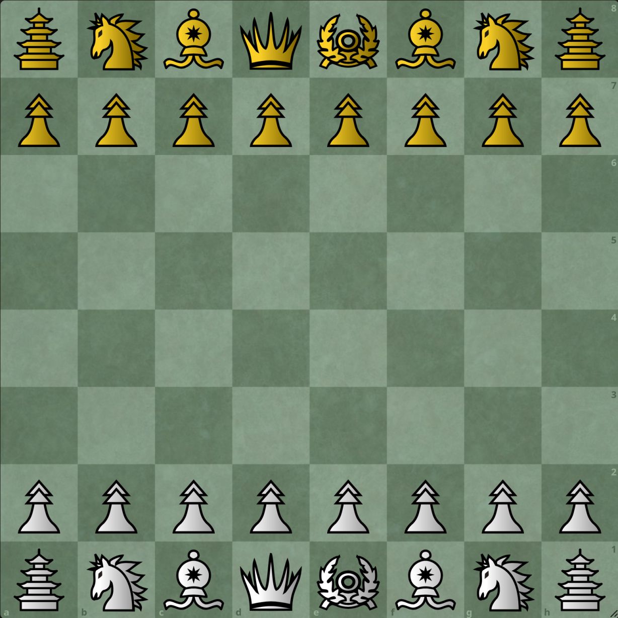 Screenshot of Firi Chess pieceset - Lichess