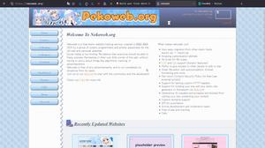 Screenshot of PekoWeb