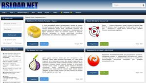 Screenshot of rsload.net compact