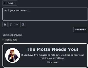 Screenshot of themotte.org