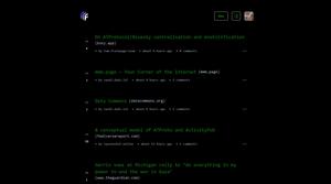 Screenshot of Frontpage Terminal