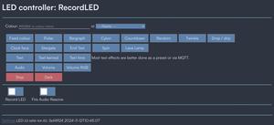 Screenshot of AJK LED Controller