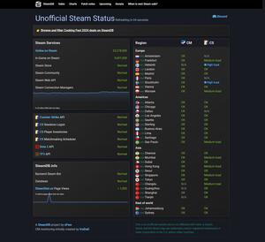 Screenshot of SteamStat.us - Re-Remastered - Steam Style