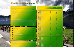 Screenshot of SteamStat.us - Tour de France